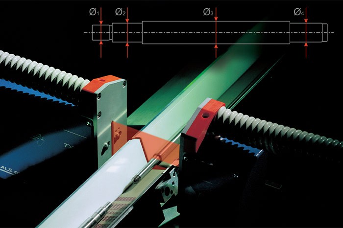 通過式激光測量系統